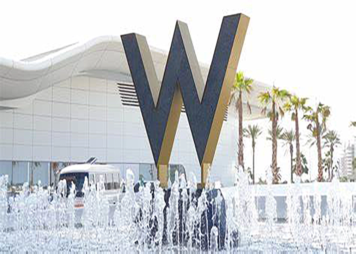 W Hotel sign